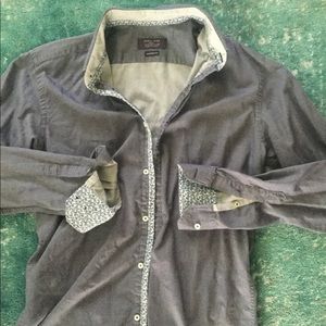 Men’s Zara Basics Tailor Fit button down size Med